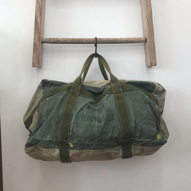 Old Army Parachute Duffle Bag