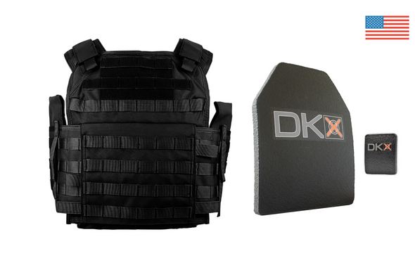 Delta One Plate Carrier / Level III+ Armor Combo + Side Plates - Hackett Equipment