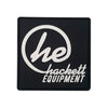 Black ''HE'' Logo Patch
