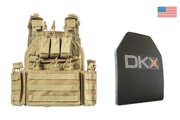 Mission Critical Plate Carrier / Level III+ Armor Combo - Hackett Equipment
