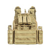 Mission Critical Plate Carrier Coyote Tan Front